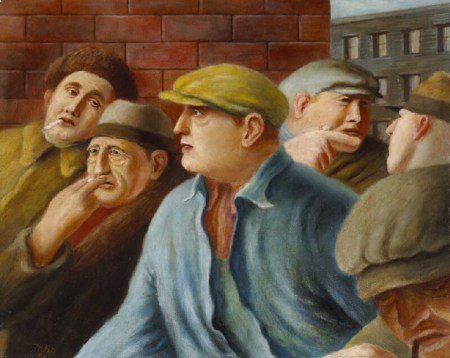 Miller Brittain, Longshoremen (1940)