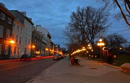 Night Fall, Quebec City