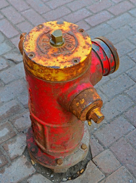 Rustic Fire Hydrant, Quebec City