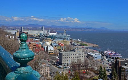 Looking Out on the St. Lawrance, Quebec City