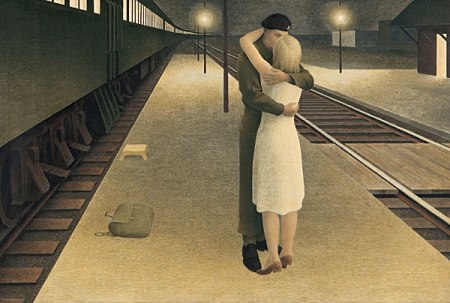 Soldier and Girl at Station (1953)