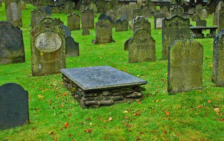 Gravestones, Old Burying Ground, Nova Scotia