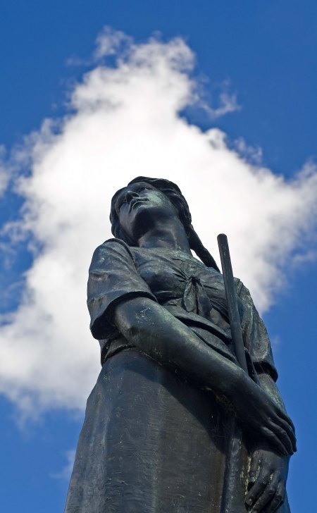 Statue of Evangeline, Grand Pre, Nova Scotia