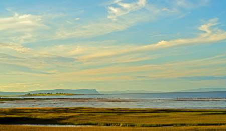 Stratus and Cirrus Clouds, Near Aberdeen Beach, Nova Scotia