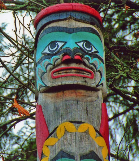 Sky Chief Pole, Stanley Park, Vancouver