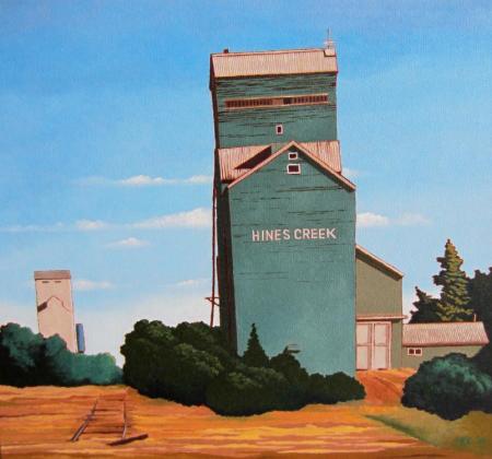 Michael Glover, End of the Line, Hines Creek, Alberta (2010) 2