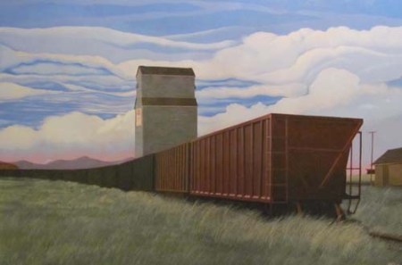 Michael Glover, On the Crowsnest Line, Pincher Station, Alberta (2012)