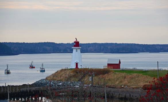 Toward Sundown, Campobello Island Lighthouse, New Brunswick