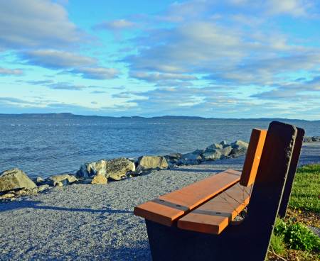 View Across the Bay, Celtic Cross Park, St. Andrews By the Sea