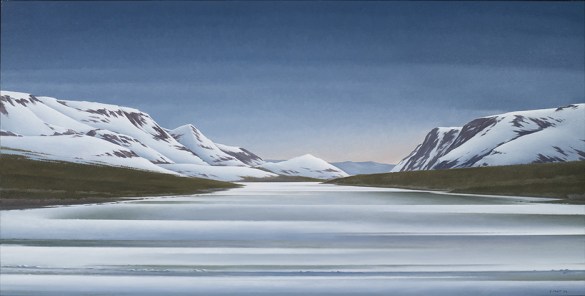 C. Pratt, Spring Coming Over Trout River (2009)