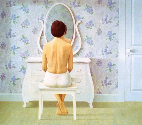 C. Pratt, Woman at Dresser (1964)