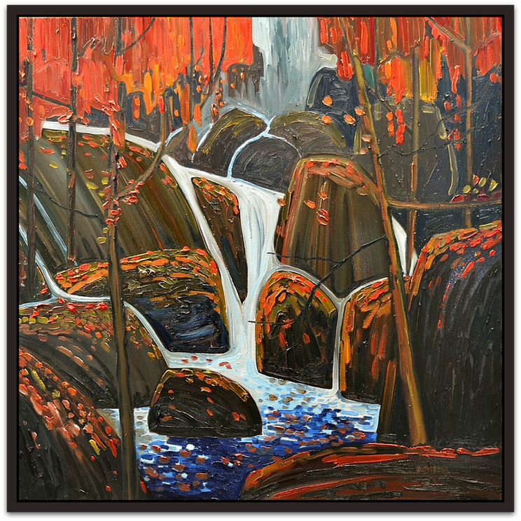 R. McAffee -- The Foot of the Falls